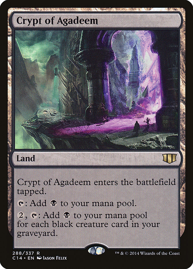 Crypt of Agadeem: Commander 2014