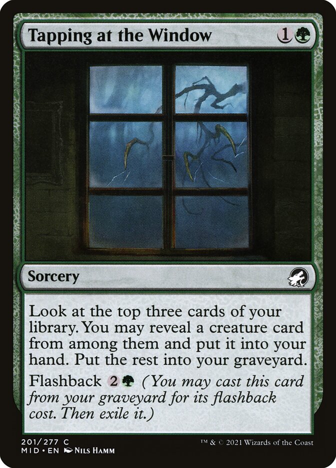 Tapping at the Window: Innistrad: Midnight Hunt