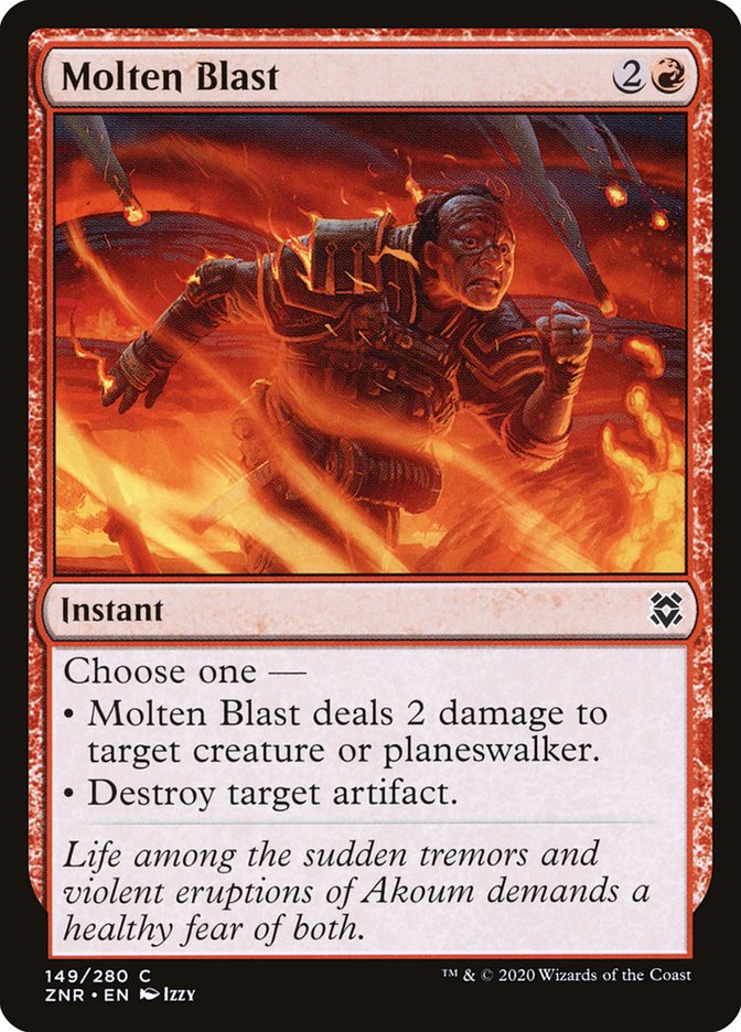 Molten Blast: Zendikar Rising