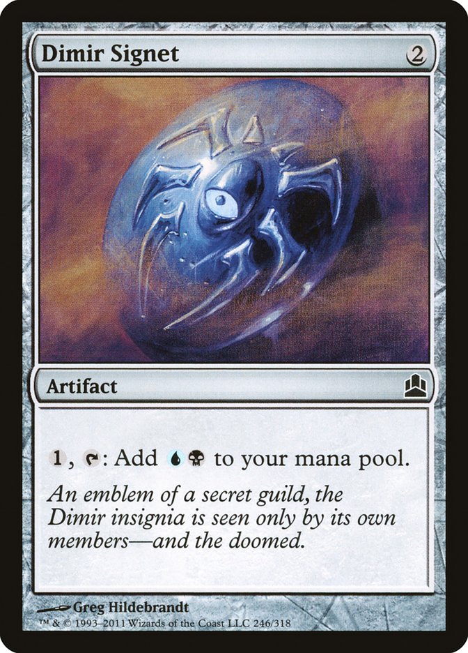 Dimir Signet: Commander 2011