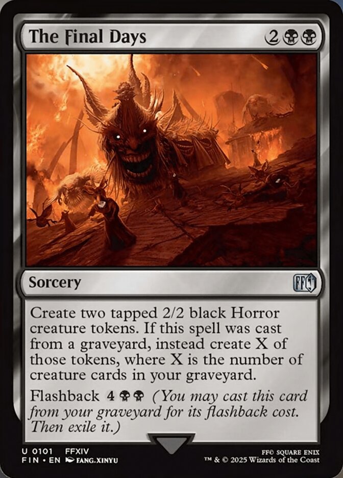 The Final Days - (Foil): Final Fantasy