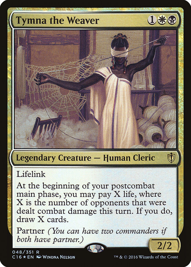 Tymna the Weaver - (Foil): Commander 2016