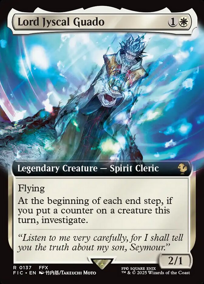 Lord Jyscal Guado (Extended Art): Final Fantasy Commander