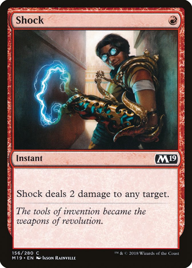 Shock - (Foil): Core Set 2019