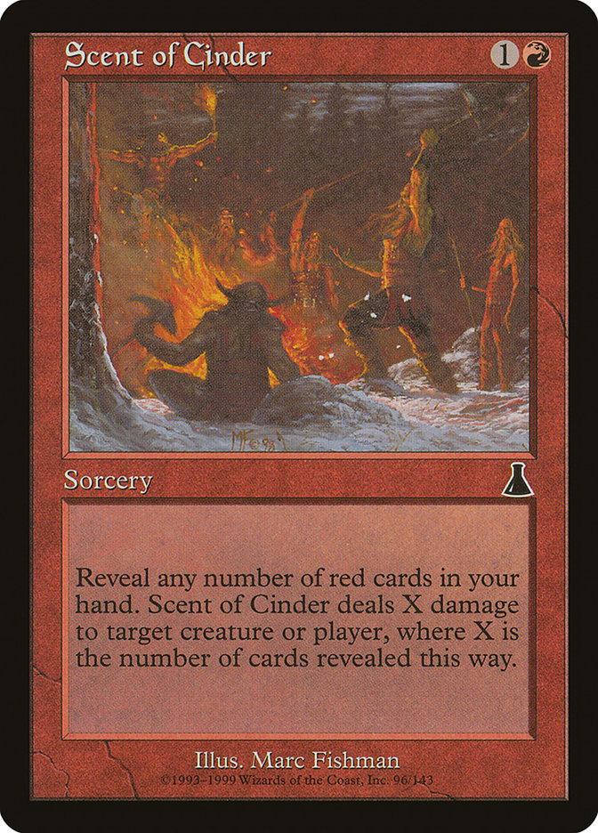 Scent of Cinder: Urza's Destiny