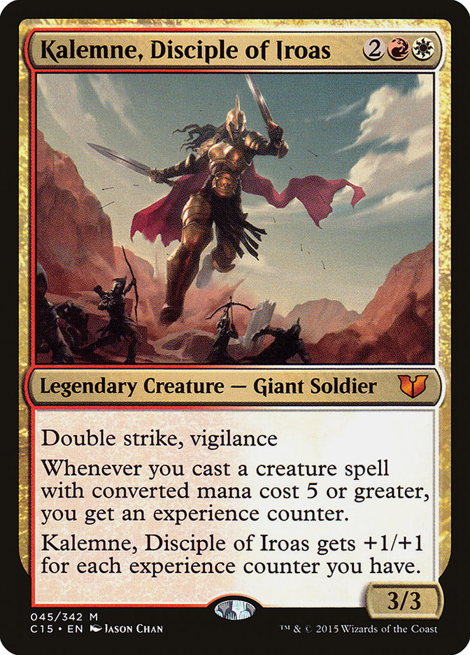 Kalemne, Disciple of Iroas: Commander 2015