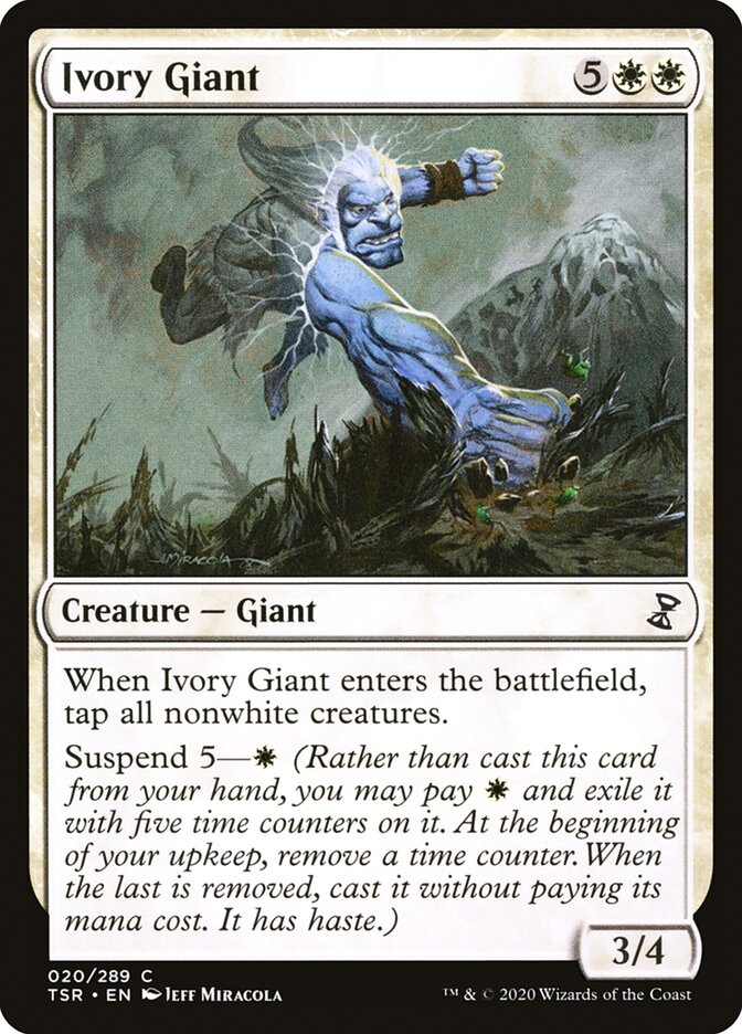 Ivory Giant - (Foil): Time Spiral Remastered