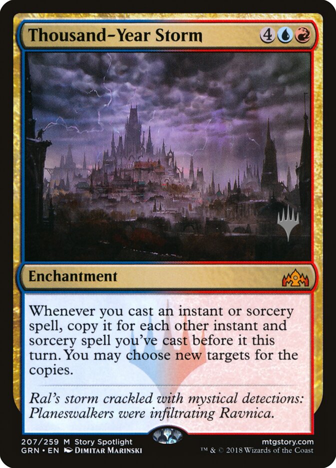 Thousand-Year Storm (Promo Pack) (Guilds of Ravnica): Guilds of Ravnica Promos