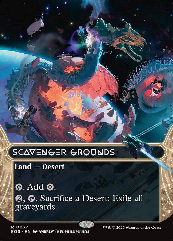 Scavenger Grounds (#037) (Borderless): Edge of Eternities: Stellar Sights