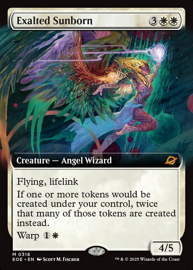 Exalted Sunborn (#318) (Extended Art): Edge of Eternities