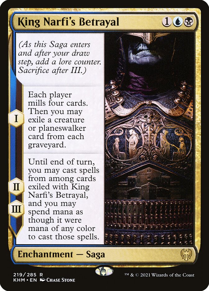 King Narfi's Betrayal - (Foil): Kaldheim