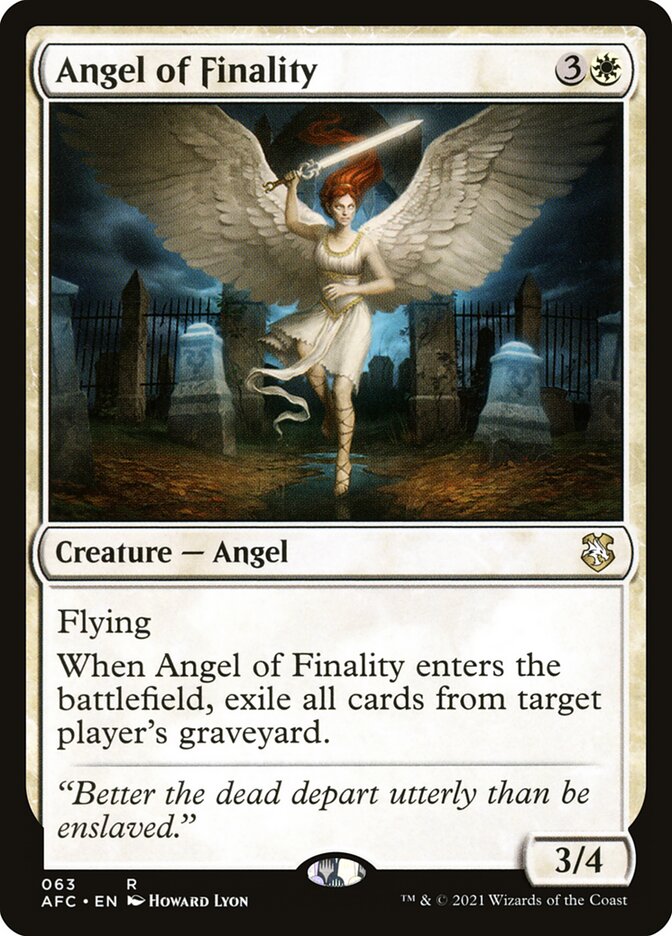 Angel of Finality: Forgotten Realms Commander