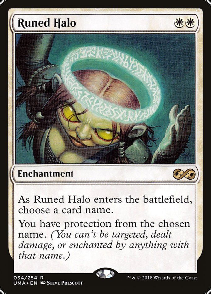 Runed Halo - (Foil): Ultimate Masters