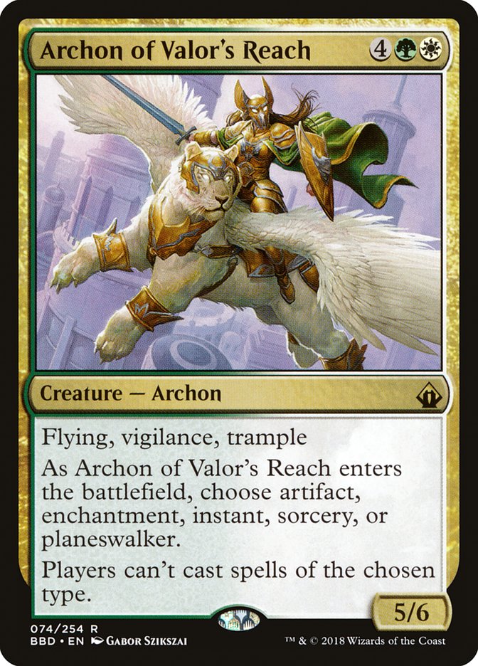 Archon of Valor's Reach: Battlebond