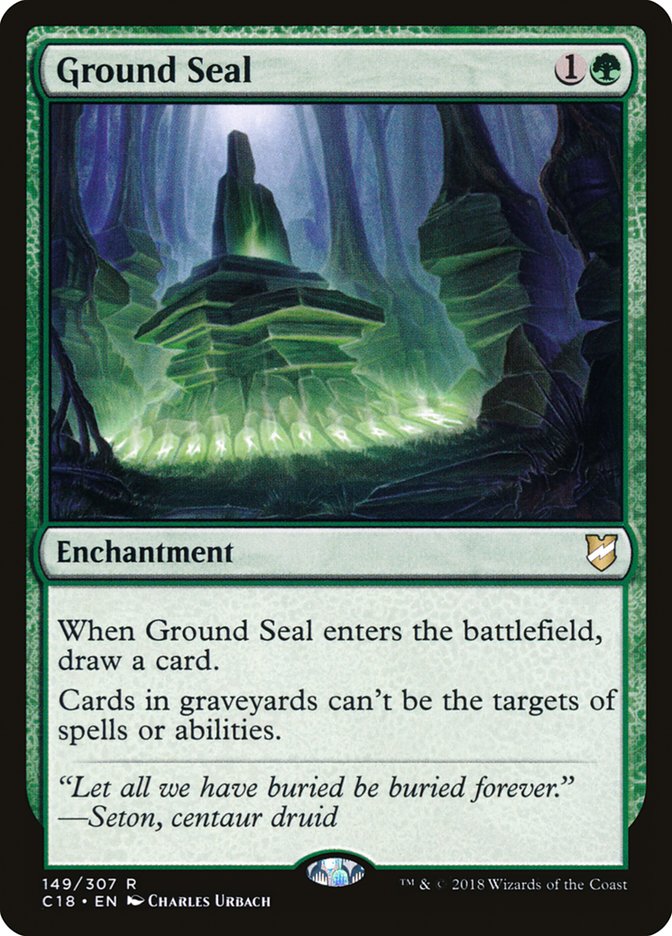Ground Seal: Commander 2018