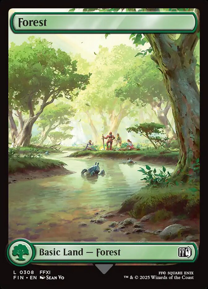 Forest (#308) (Full Art) - (Foil): Final Fantasy