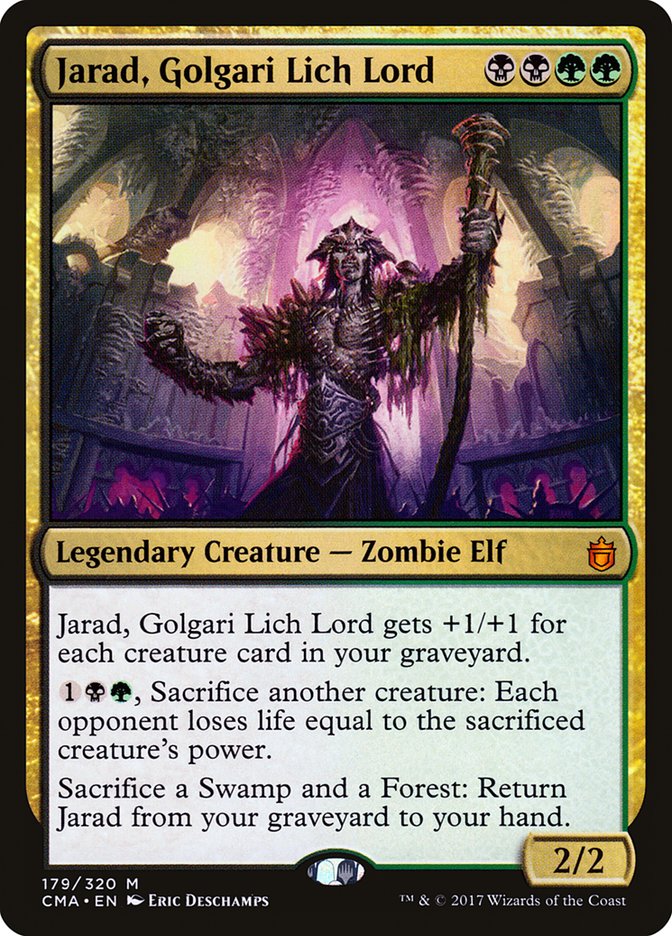 Jarad, Golgari Lich Lord: Commander Anthology