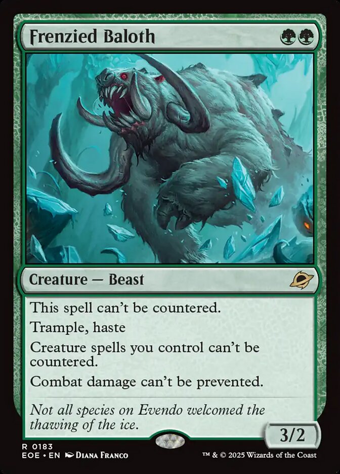 Frenzied Baloth: Edge of Eternities