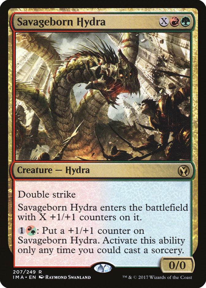 Savageborn Hydra - (Foil): Iconic Masters