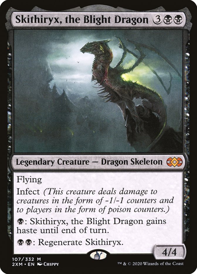 Skithiryx, the Blight Dragon: Double Masters