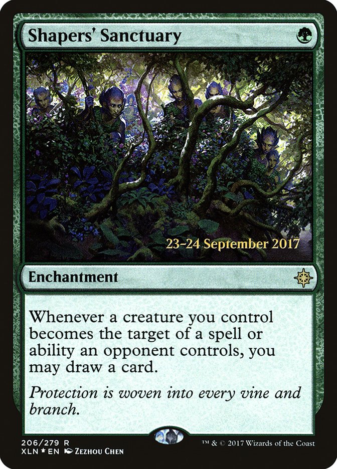 Shapers' Sanctuary (Prerelease) (Ixalan) - (Foil): Ixalan Promos