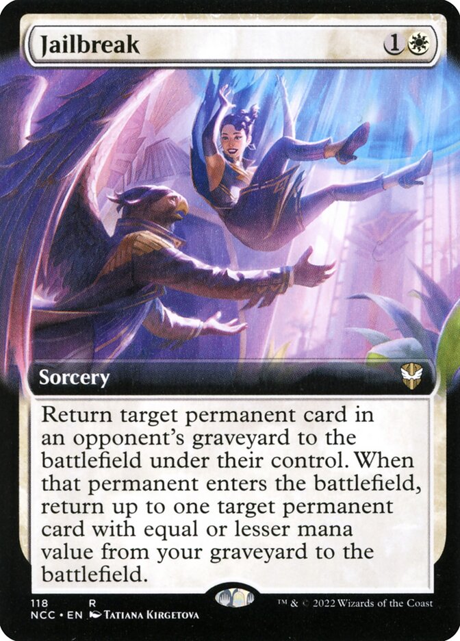 Jailbreak (Extended Art): New Capenna Commander
