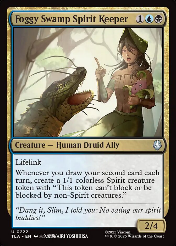 Foggy Swamp Spirit Keeper - (Foil): Avatar: The Last Airbender