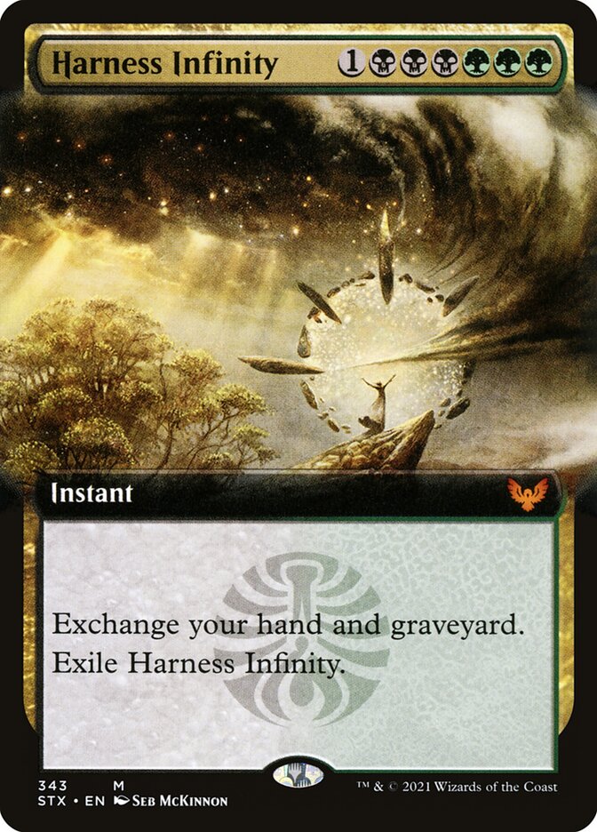 Harness Infinity (Extended Art): Strixhaven: School of Mages