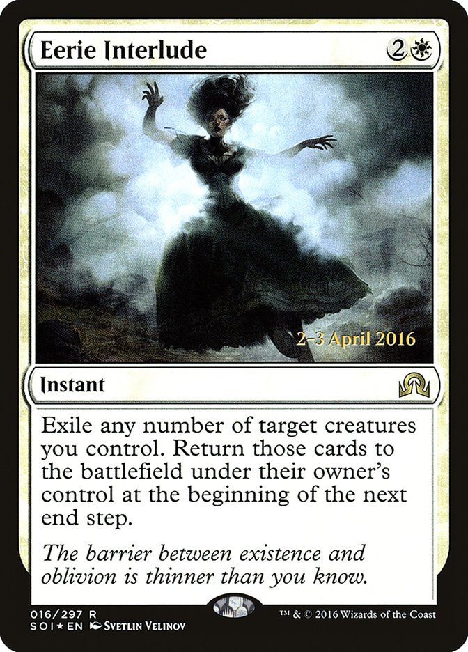 Eerie Interlude - (Foil): Shadows over Innistrad Promos