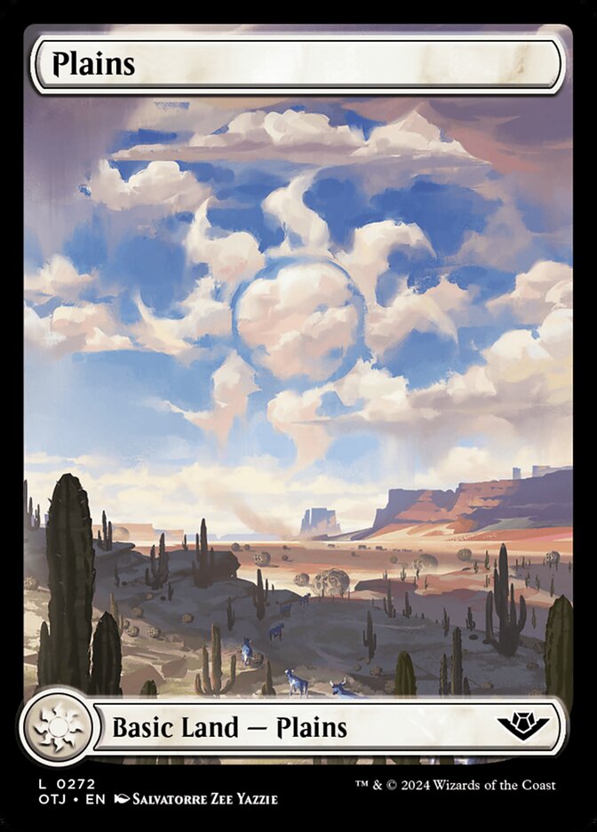Plains (#272) (Full Art): Outlaws of Thunder Junction