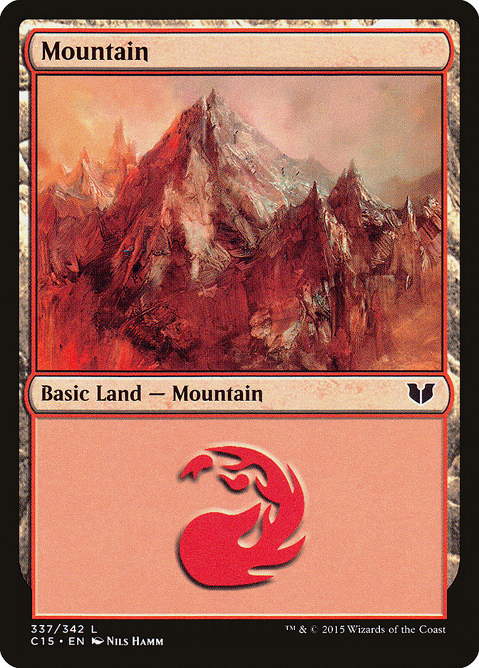 Mountain (#337): Commander 2015