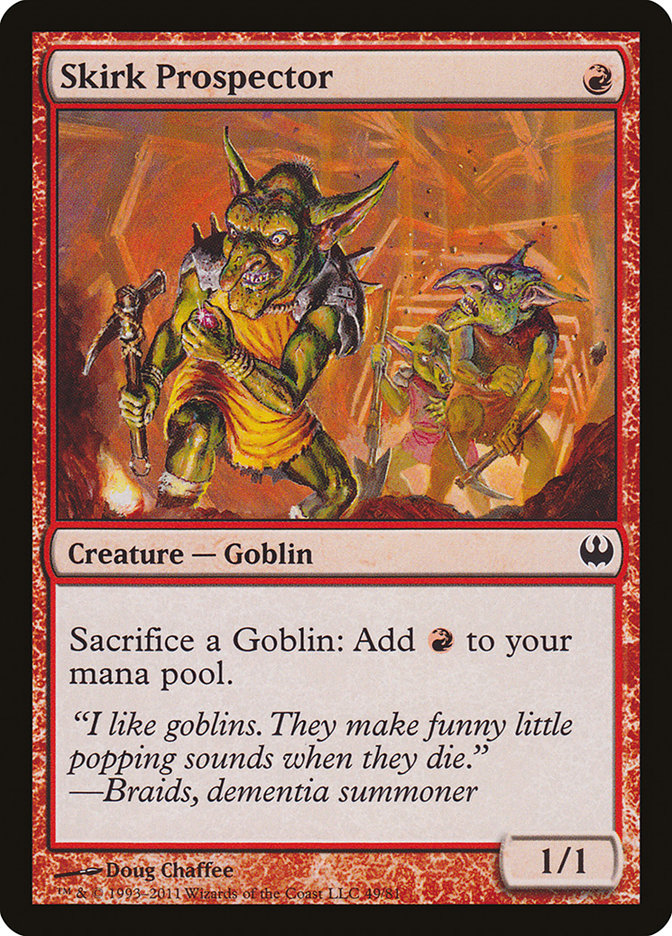 Skirk Prospector: Duel Decks: Knights vs. Dragons