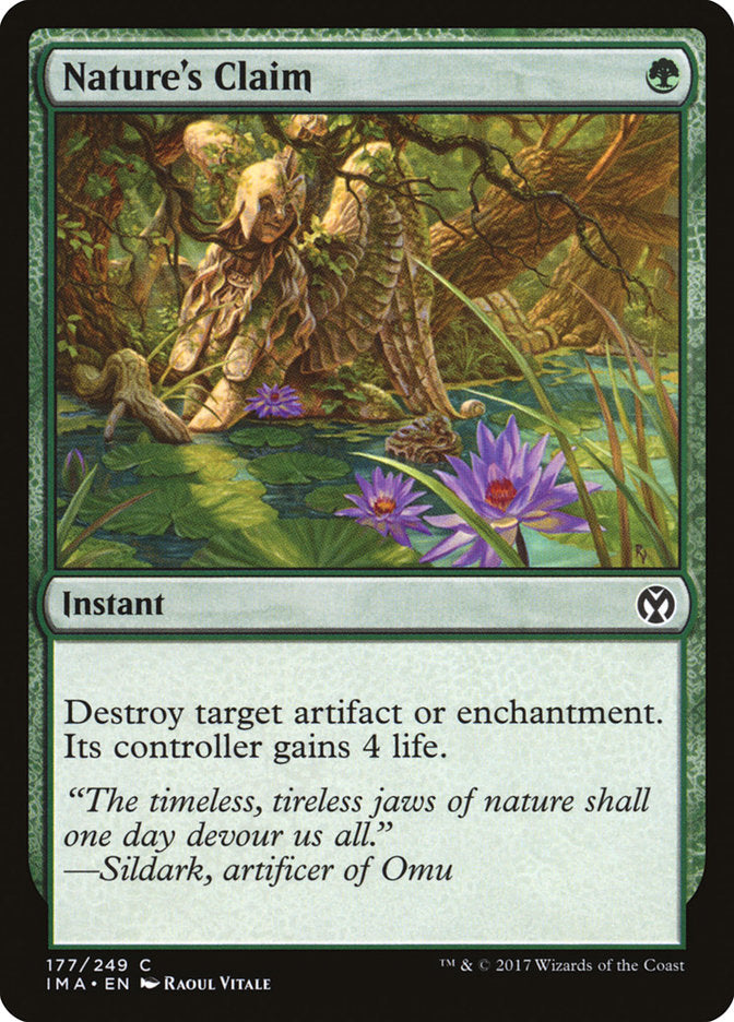 Nature's Claim - (Foil): Iconic Masters