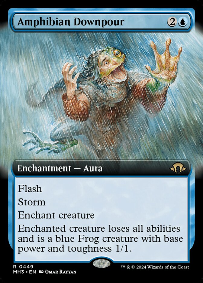 Amphibian Downpour (Extended Art): Modern Horizons 3