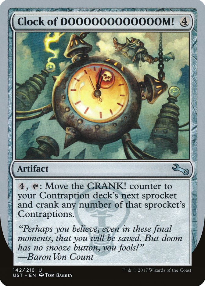 Clock of DOOOOOOOOOOOOM! - (Foil): Unstable