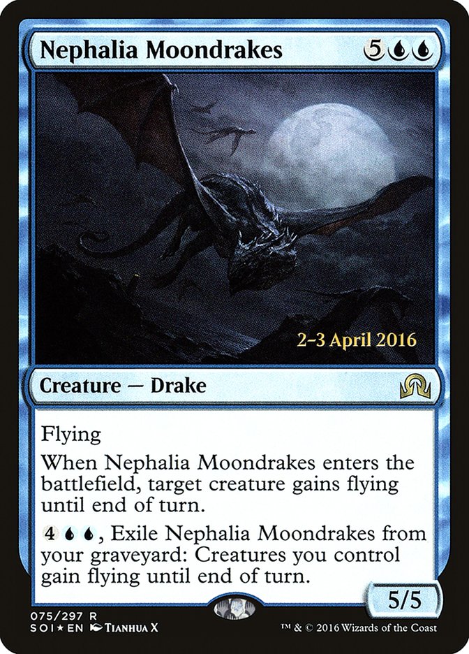 Nephalia Moondrakes - (Foil): Shadows over Innistrad Promos