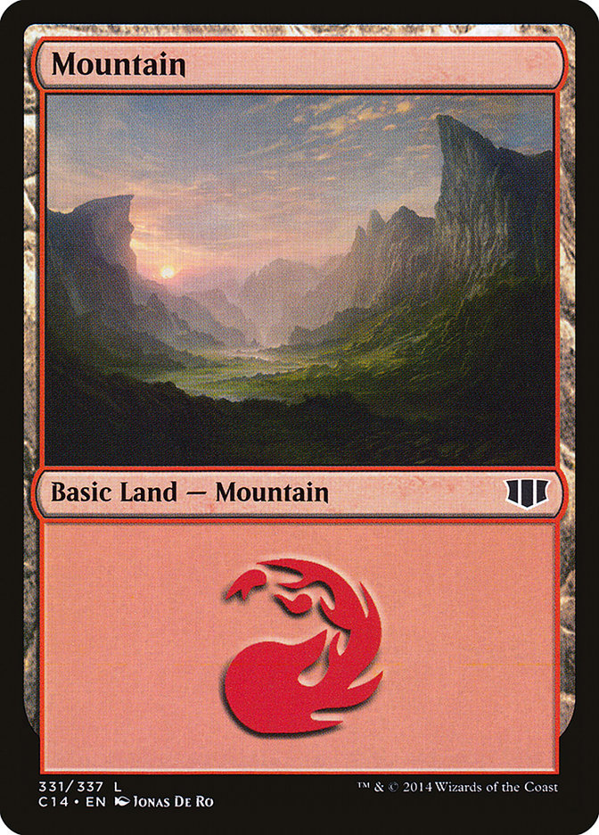 Mountain (#331): Commander 2014