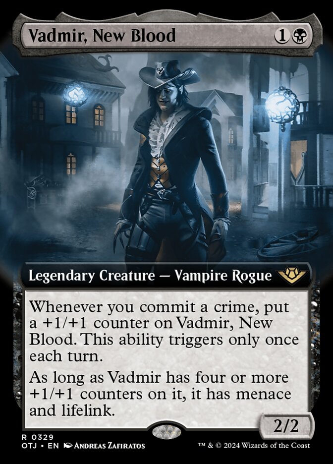 Vadmir, New Blood (Extended Art): Outlaws of Thunder Junction