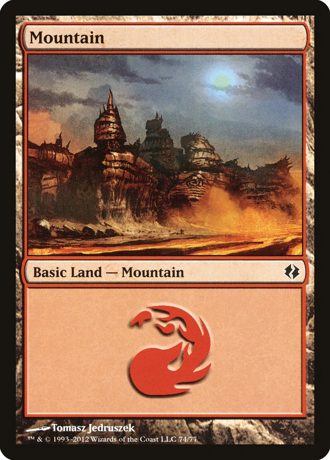 Mountain: Duel Decks: Venser vs. Koth