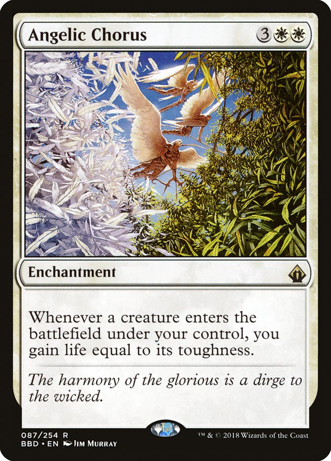 Angelic Chorus - (Foil): Battlebond