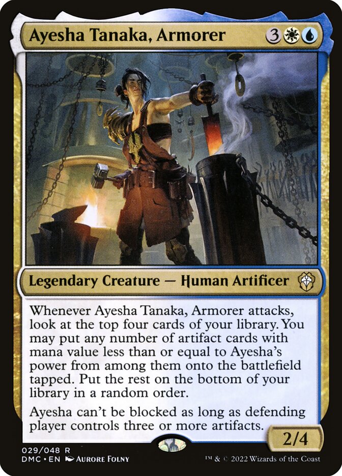 Ayesha Tanaka, Armorer: Dominaria United Commander