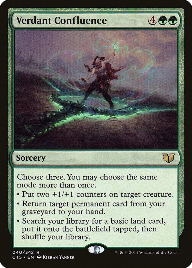 Verdant Confluence: Commander 2015