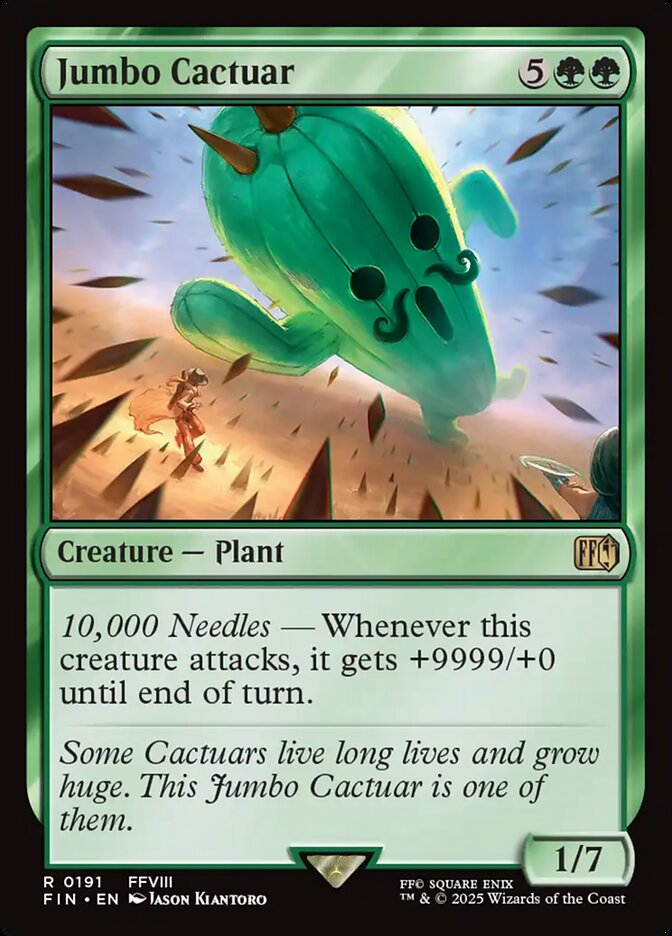 Jumbo Cactuar - (Foil): Final Fantasy
