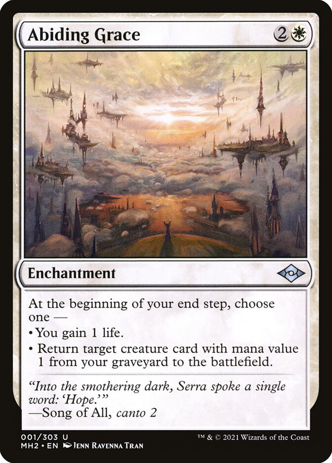 Abiding Grace: Modern Horizons 2
