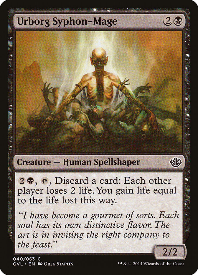 Urborg Syphon-Mage: Duel Decks Anthology: Garruk vs. Liliana