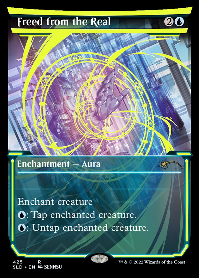 Freed from the Real (Secret Lair) (Neon Ink Yellow) - (Foil)