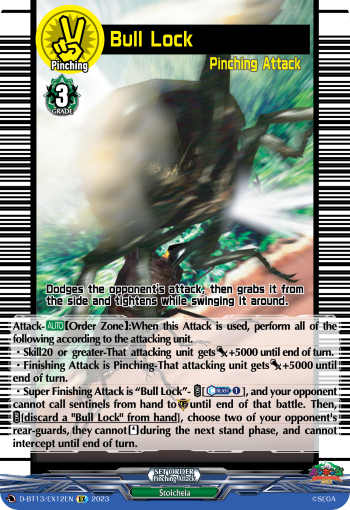 Bull Lock: D Booster Set 13: Flight of Chakrabarthi