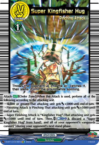 Super Kingfisher Hug: D Booster Set 13: Flight of Chakrabarthi