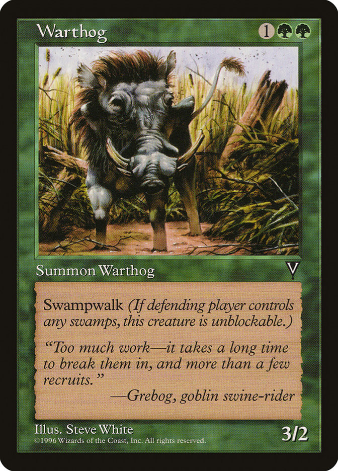 Warthog: Visions