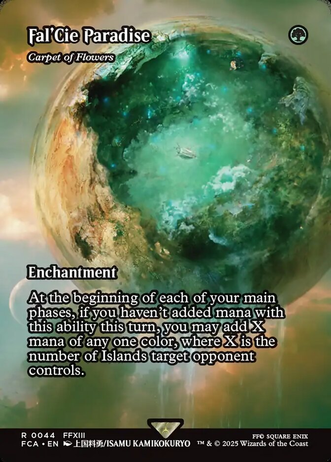 Carpet of Flowers (Fal'Cie Paradise) (Borderless): Final Fantasy: Through the Ages